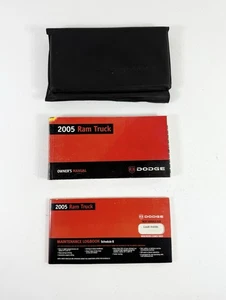 2005 Dodge Ram 1500 Owner’s Manual Guide Book Booklets w/ Case OEM - Picture 1 of 4
