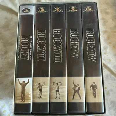 vhs Cofanetto Rocky Collezione - Immagine 1 di 3