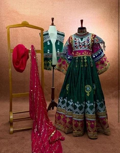 Afghan green long kochi nikkah couple set for wedding - Picture 1 of 3