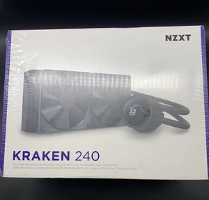 NZXT Kraken 240 - RL-KN-240-B1 - 240mm AIO CPU Liquid Cooler Brand New Sealed - Bild 1 von 4