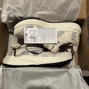 Salomon TECHSONIC Almond Milk Vanilla L4743850030 Techwear Shoes Sneaker Men’s 9 - Picture 1 of 16
