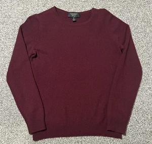 Charter Club 100% Cashmere Sweater Women’s Petite S Maroon Pullover Soft - Picture 1 of 5