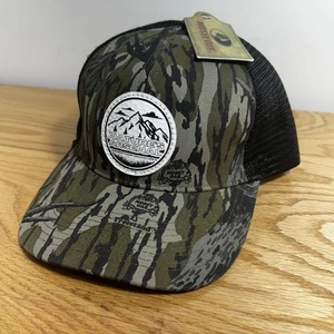 NEW Mossy Oak Treestand Camo Slate Snapback Mesh Trucker Lost Hat Co. Arsenal - Picture 1 of 14