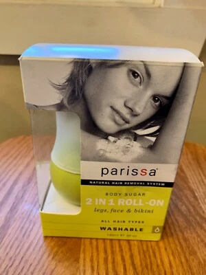 NUEVO Kit enrollable de cera depilación rápida fácil Parissa 2 en 1 pierna cuerpo axila cara Foto 1 de 4