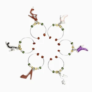 Avanti Wine Charms - Ladies Shoes, Set Of 6, NEW, FREE POSTAGE - Picture 1 of 1