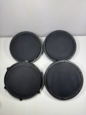 Лот из 4 Alesis/Simmons 8 «поверхность 10» внешний барабан подушечка Tom малый SD7K SD5K DM6 - Изображение 1 из 4