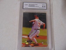 BASEBALL CARD GRADED GMA 1993 STADIUM CLUB GREG MADDUX #750 MEMBERS CHOICE ATLAN