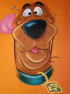 Camisa Vintage Cartoon Network Scooby Doo Rara Grande Halloween Naranja Camisón - Imagen 1 de 12