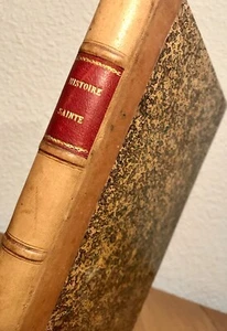 ✅Histoire de La Sainte Vintage book Grande Illustree Paris Masion Bonne Presse - Imagen 1 de 10