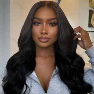 40 Inch Full Boby Wave Lace Frontal Human Hair Wig for Women 13x6 Glueless Wigs - Picture 1 of 14