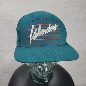 HTF New York Islanders Mitchell Ness Hat Cap Snapback Adjustable NY Wool Blend - Picture 1 of 12