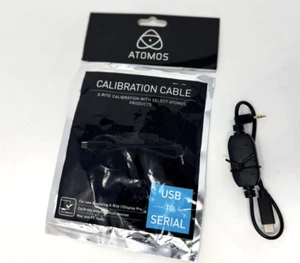 Atomos USB-C to Serial Calibration & Control Cable ATOMCAB018 Black - Photo 1/2