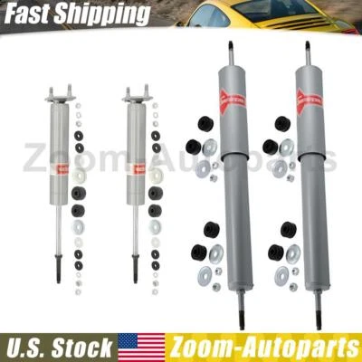 Amortiguadores delanteros traseros KYB de 4 piezas para Ford Mustang 1971 1972 1973 Foto 1 de 4
