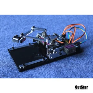 Tablero de bocetos brazo mecánico trazador brazo robot estudiantes programación aprendizaje - Imagen 1 de 12