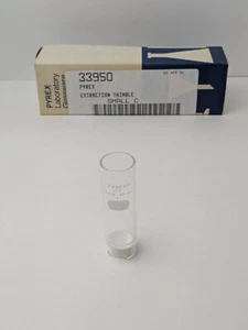 CORNING PYREX 33950 EXTRACTION THIMBLE SMALL C 40 - 60 - Picture 1 of 5