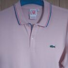 MENS LACOSTE LIVE   POLO.SIZE 2.UK SMALL IN GREAT CONDITION 