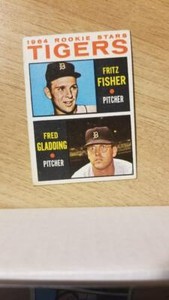 FRITZ FISHER FRED GLADDING 1964 Topps #312   FREE SHIPPING B2R2S-312