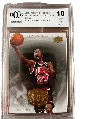 michael jordan legacy collection gold #79 Grade 10 - Image 1 of 2