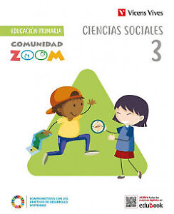 CIENCIAS SOCIALES 3 (COMUNIDAD ZOOM). NUEVO. Envío URGENTE. LIBRO DE TEXTO