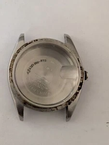 ROLEX STAINLESS STEEL1505 WATCH CASE FOR PARTS OR REPAIRS SERIAL 263XXXX - Picture 1 of 3