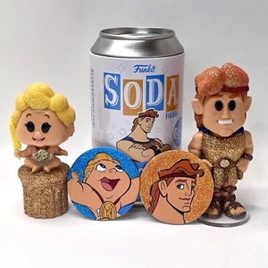 CUSTOM Funko Soda Pop - Hercules *DIAMOND GLITTER CHASE SET* - Picture 1 of 7