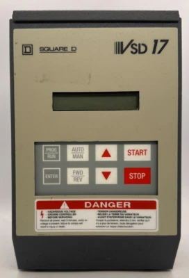 VSD17-U18-S6-6 SQUARE D VSD17 Adjustable Speed Drive, 1Hp 480-590VAC 3Ph (29) - Image 1 of 4
