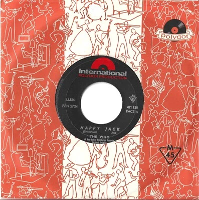 SP  THE WHO  HAPPY JACK   FR 1966 - Photo 1/2