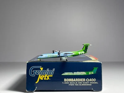 Gemini Jets 1:400 Flybe De Havilland DHC-8-400 G-JEDP Q400 GJBEE862 Foto 1 de 2