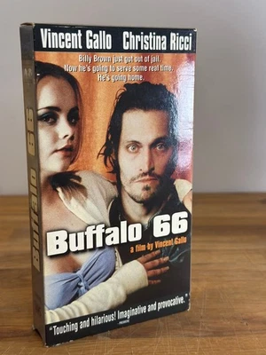 Películas de comedia Buffalo 66 VHS 1998 lanzamiento original Lions Gate Foto 1 de 4