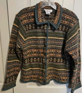 Talbots Wool Cardigan Unisex Size Large - Picture 1 of 12