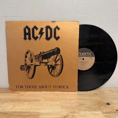 AC/DC – For Those About To Rock (We Salute You) - Vinyl LP 1981 Foto 1 de 3