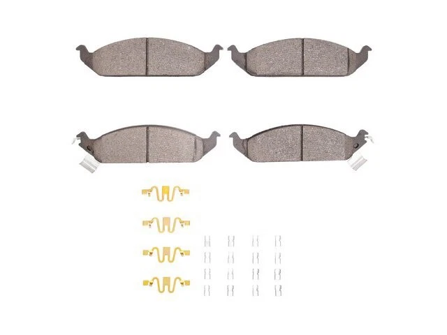 Juego de pastillas de freno delanteras para 1996-2000 Plymouth Breeze 1997 1998 1999 QG862WJ Foto 1 de 1