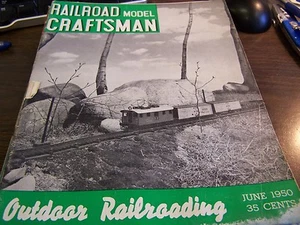 RAILROAD MODEL CRAFTSMAN - JUNE  1950 - EXCELLENT  - Picture 1 of 1