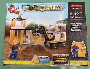 Juego Brick by Brick para niños sitio de construcción equipo obras en tierra - Imagen 1 de 3