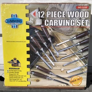 Cummins Set 12pz Intaglio Legno n. 3258 nuovo sigillato in scatola di legno - Foto 1 di 8