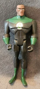 DC Comics Green Lantern JLU John Stewart 4.5" Action Figure 2003 Mattel, Loose - Picture 1 of 2