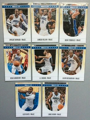 2011-12 NBA Hoops Orlando Magic 8-card lot ft. Howard Nelson Redick Richardson - Image 1 of 4