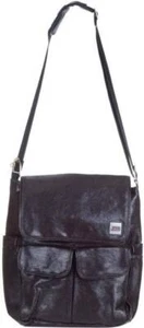 ju ju be diaper bag canvas brown W/ changing pad - Picture 1 of 4