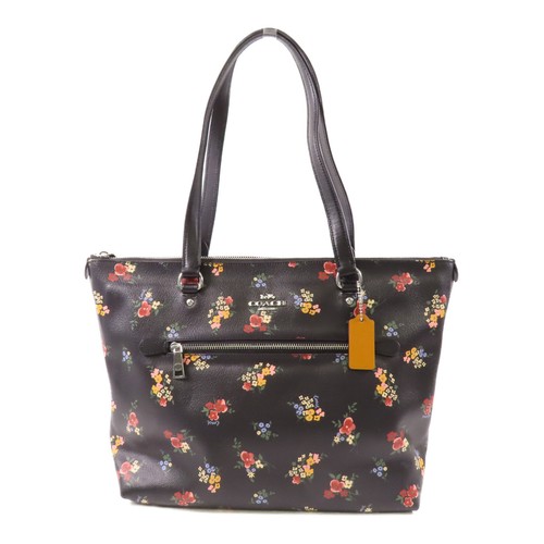 Borsa a tracolla Coach Shw rivestita in tela nera