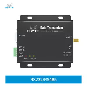 Transceptor de datos de salto de frecuencia puerto serie RS485 Full-Duplex 2,4 GHz 232 - Imagen 1 de 6