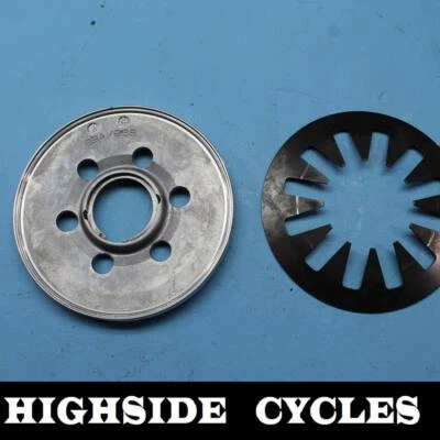 1402 09 HARLEY-DAVIDSON SOFTAIL CLUTCH BASKET PLESSURE PLATE SPRING DIAPHRAGM  - Image 1 of 4