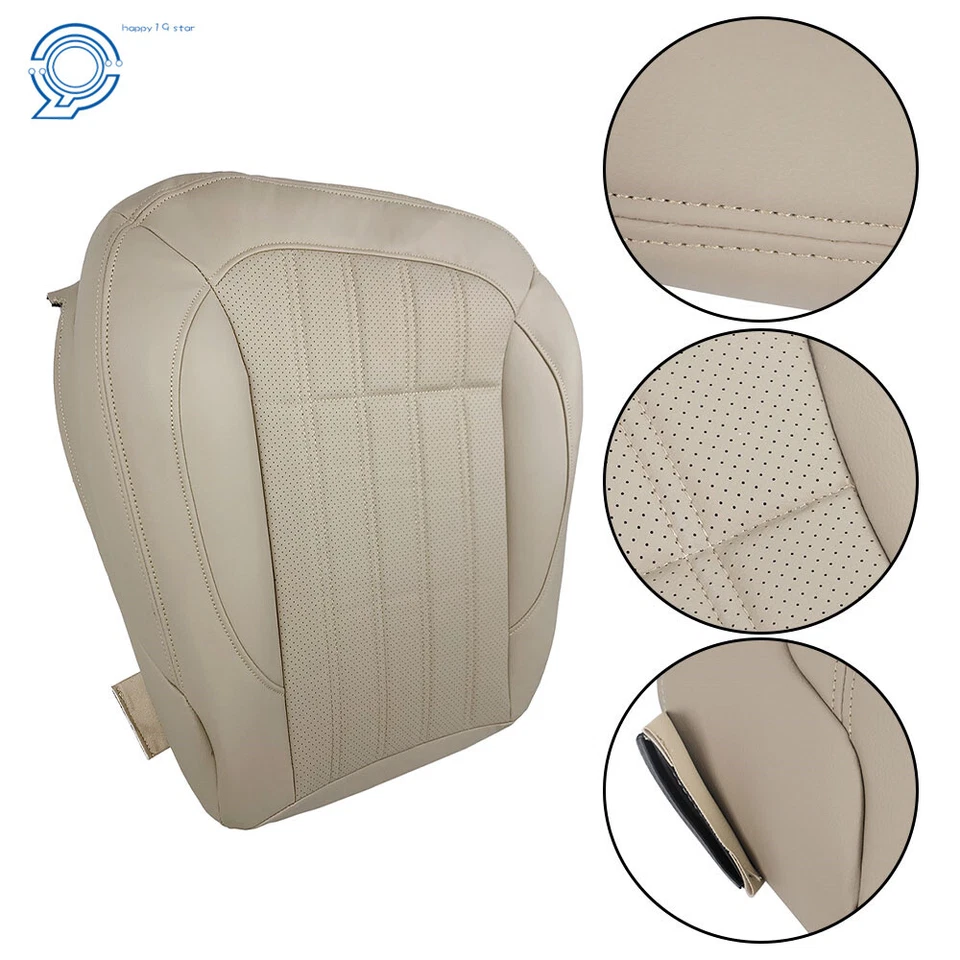 Capa de assento dianteiro para motorista 2013 2014-2016 Mercedes Benz GL350 GL450 couro marrom - Imagem 1 de 4