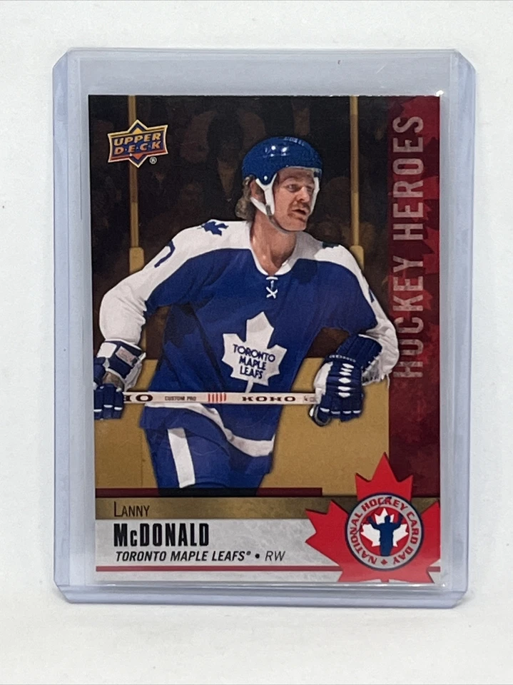 Toronto Maple Leafs - Lanny McDonald - 2020 National Hockey Day - Hockey Heroes - Image 1 of 2