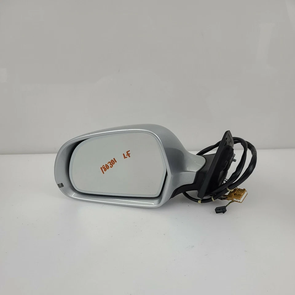 2008 08 Compatível com Audi A8 S8 Driver Visão Lateral Esquerda Espelho Potência TEM ARRANHÕES Fabricante de Equipamento Original - Imagem 1 de 4