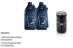 für BMW Motoröl 6l MANN Ölfilter W 938 5er Touring F11 E34 E61 1er F21 E87 E81 6 - Bild 1 von 4