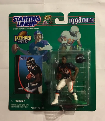 1998 STARTING LINEUP - TERRELL DAVIS - ACTION FIGURE     #3623 Cover