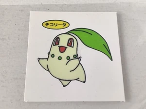 Rare Pokemon Chikorita Deco Chara Seal Decal Nintendo Japan Exclusive Free P&P - Afbeelding 1 van 3