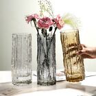 Colored Glass Vase Transparent Bottle Clear Glacier Vase
