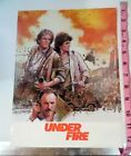 Under Fire 1983 Original Screening Promo Program Gene Hackman , Nick Nolte S2