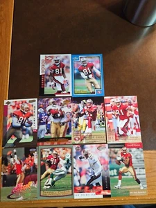 TERRELL OWENS - **Lot of 10 All Different** - 49'ers - (All NRMT-MINT) - Picture 1 of 1